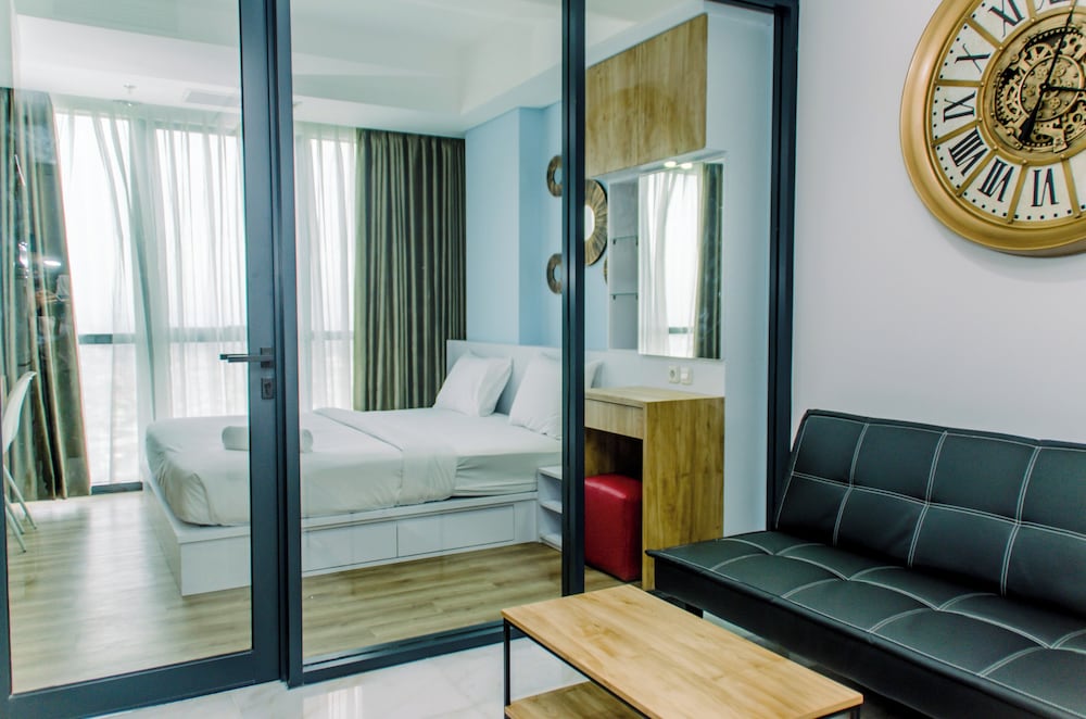 nice and elegant 1br loft at the smith alam sutera apartment