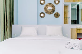 nice and elegant 1br loft at the smith alam sutera apartment