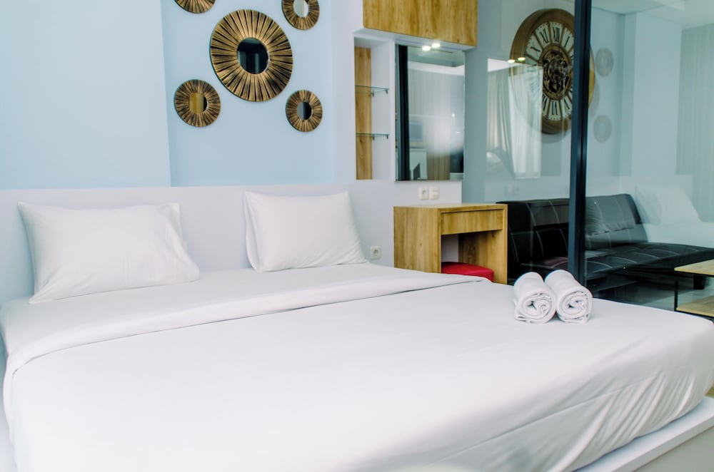 nice and elegant 1br loft at the smith alam sutera apartment