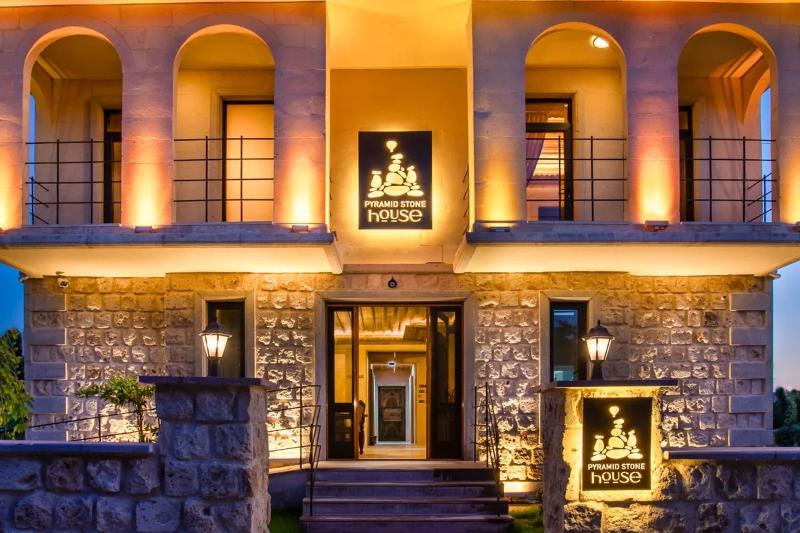 cappadocia pyramid stone house