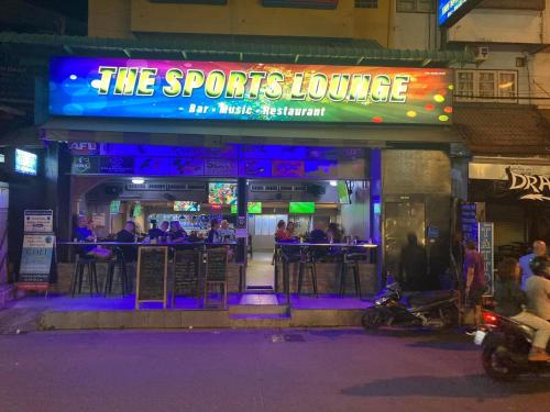 the sports lounge