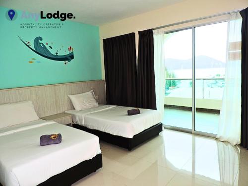 anylodge waterfront marina island pangkor