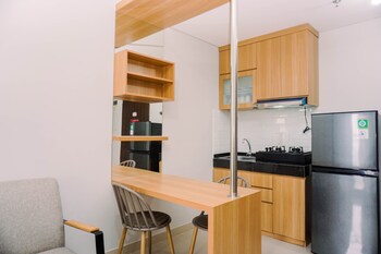 comfort and homey 2br at transpark bintaro apartment