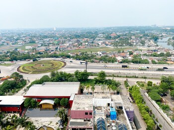 cozy stay studio tamansari mahogany karawang apartment