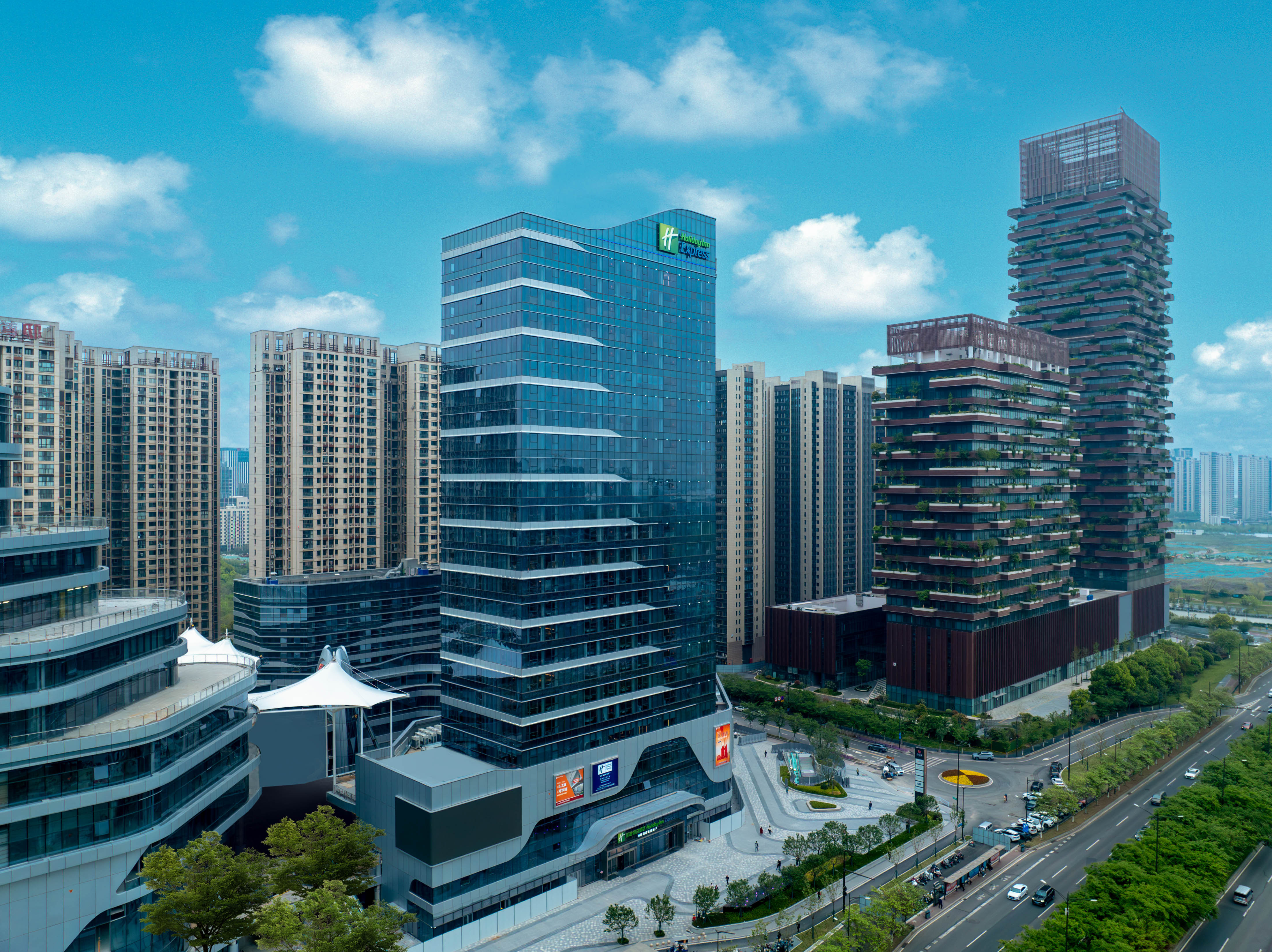 holiday inn express nanjing jiangbei wonhall mall an ihg hotel