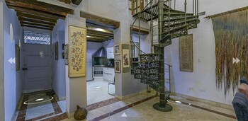 luxury large apartment with colonial balcony