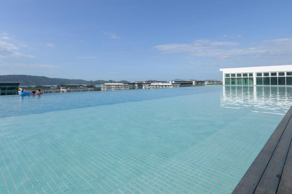 lss homestay sutera avenue infinity pool kota kinabalu