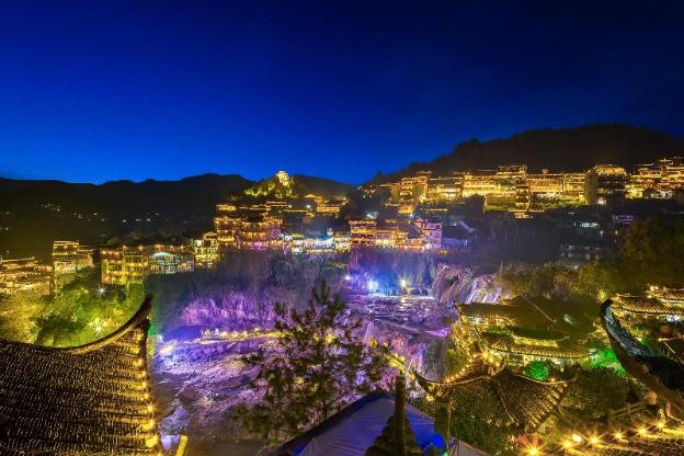 floral hotel furong ancient town xizhou impression