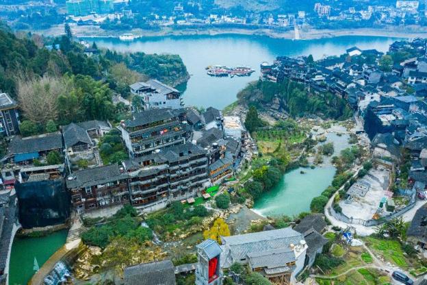 floral hotel furong ancient town xizhou impression