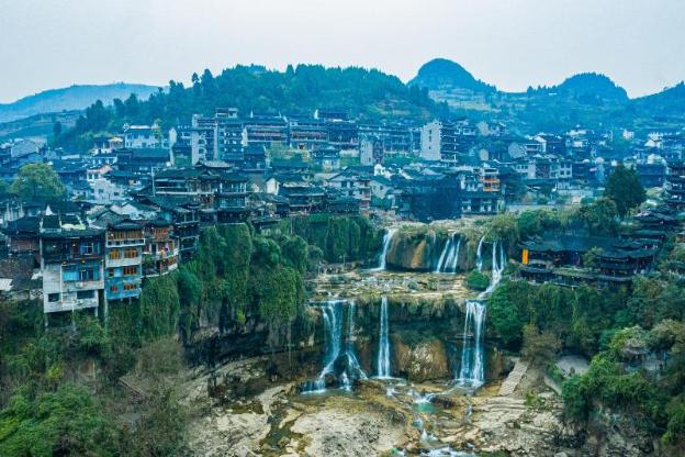 floral hotel furong ancient town xizhou impression