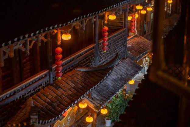 floral hotel furong ancient town xizhou impression