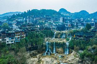 floral hotel furong ancient town xizhou impression