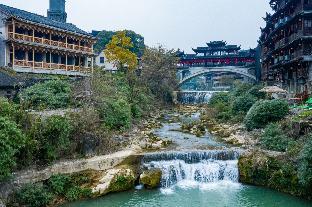 floral hotel furong ancient town xizhou impression