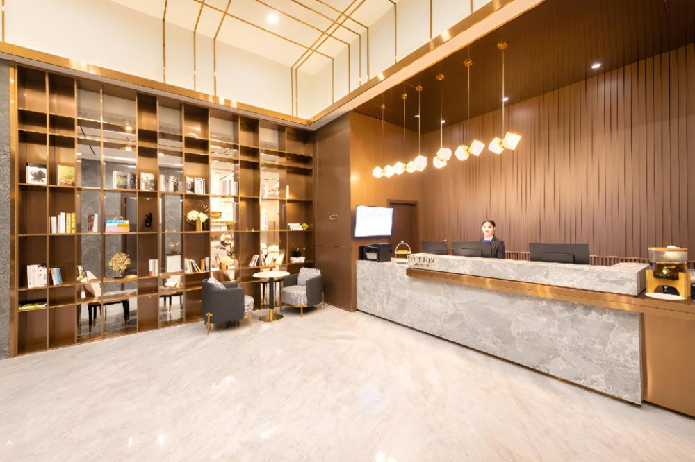 poltton international service apartment foshan flowres world tanzhou exhibition