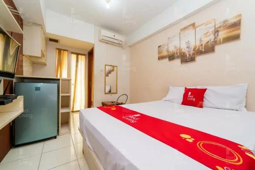 redliving apartemen green lake view ciputat pelangi rooms 1 tower e