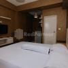 redliving apartemen podomoro golf view queen room tower dahoma