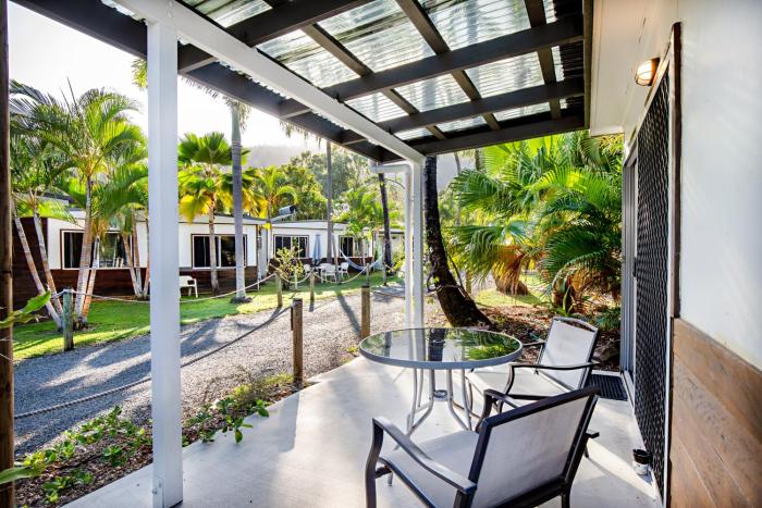 bush village holiday cabins