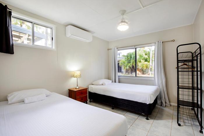 bush village holiday cabins