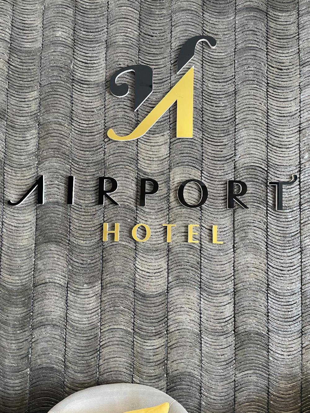 the airport hotel