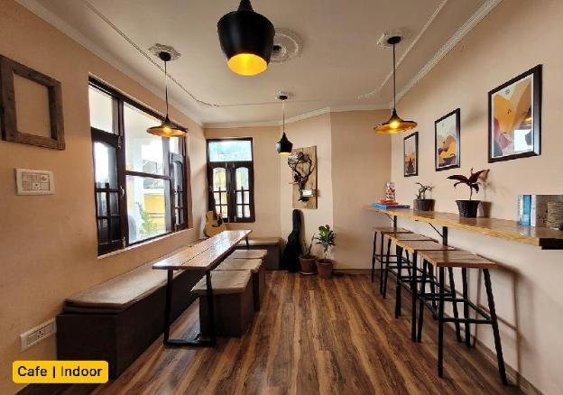 young monk hostel and cafe dharamkot