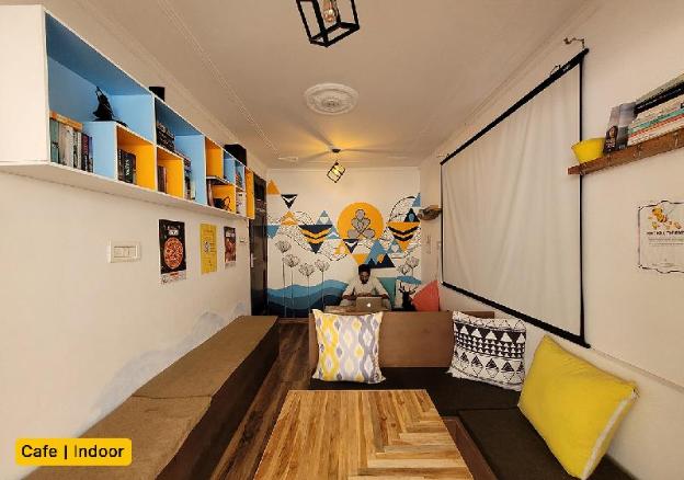 young monk hostel and cafe dharamkot