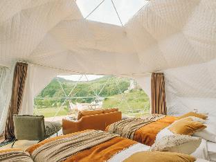onsen glamping wooods geihoku
