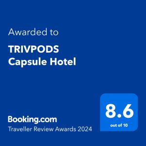 trivpods capsule hotel
