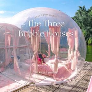 the three bubble houses