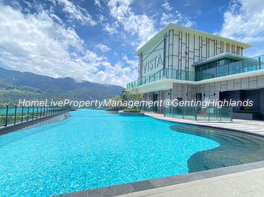 vista residences genting highlands terrace suites with unit parking and wifi