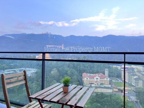 vista residences genting highlands terrace suites with unit parking and wifi
