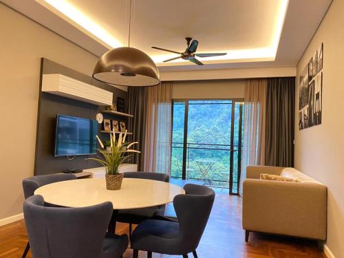 vista residences genting highlands terrace suites with unit parking and wifi