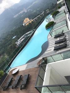 vista residences genting highlands terrace suites with unit parking and wifi