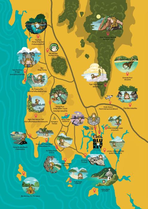 blu monkey hub and hotel krabi town