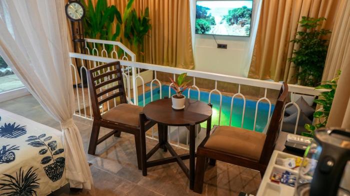 swimup suites with private pool vagator