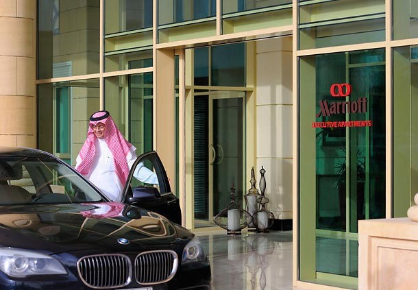 marriott executive apartments riyadh convention center