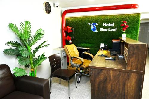 hotel blue leaf