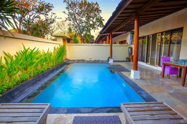 private pool villas in kuta