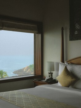 gokulam grand turtle on the beach