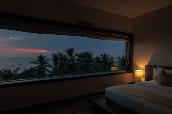 gokulam grand turtle on the beach