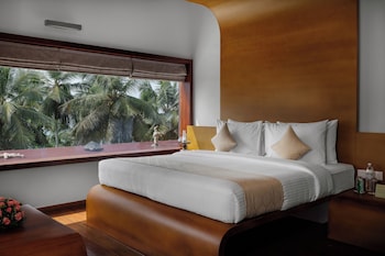 gokulam grand turtle on the beach