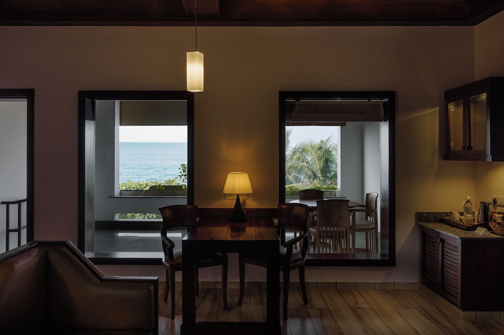 gokulam grand turtle on the beach