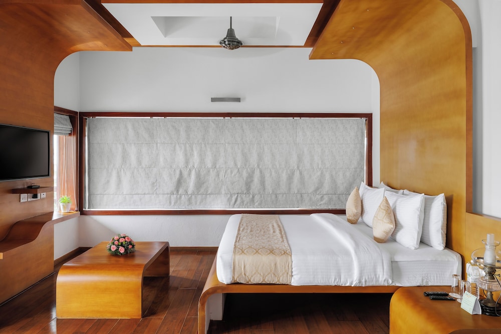 gokulam grand turtle on the beach