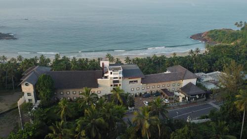 gokulam grand turtle on the beach