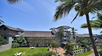 gokulam grand turtle on the beach