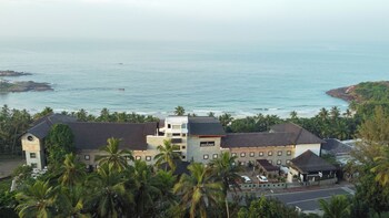 gokulam grand turtle on the beach