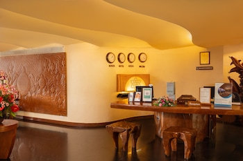 gokulam grand turtle on the beach