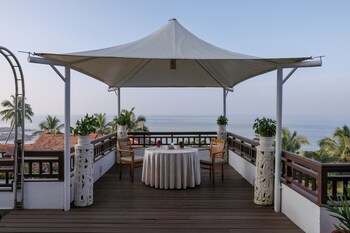 gokulam grand turtle on the beach