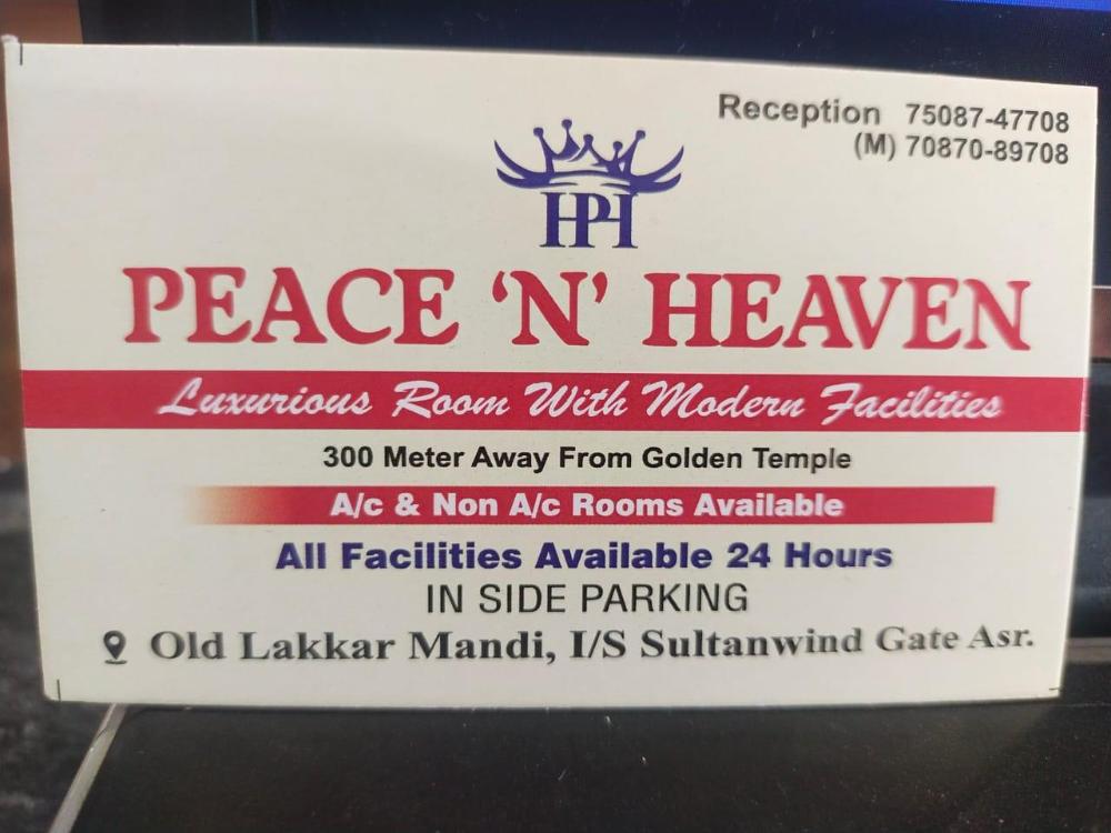 hotel peace n heaven
