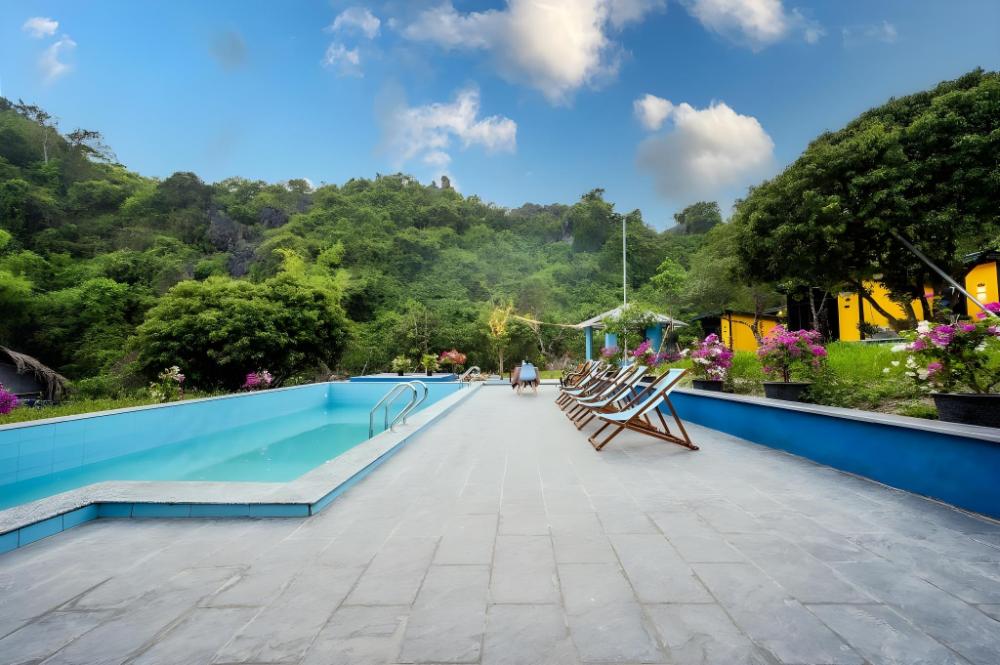 catba papillon garden bungalow and resort