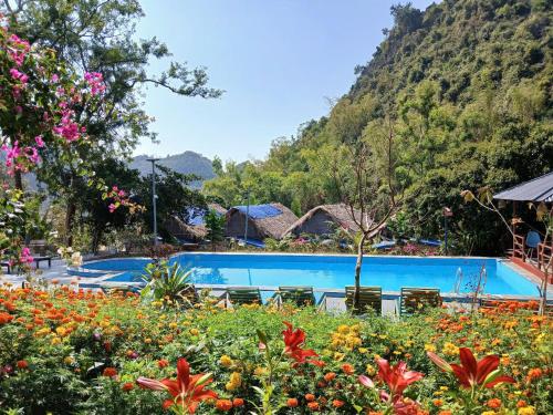 catba papillon garden bungalow and resort